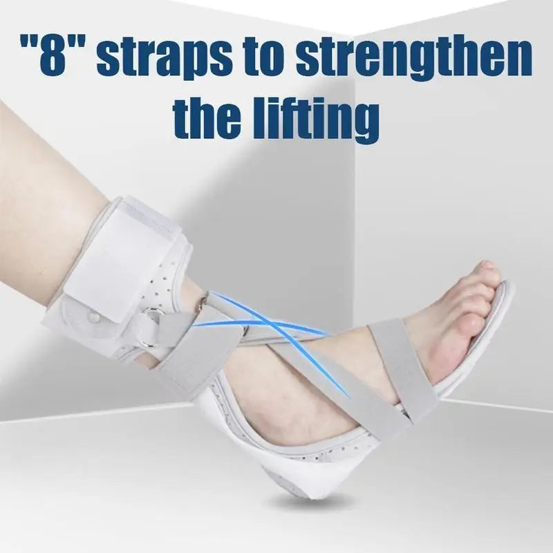 Afo Foot Drop Brace Splint Ankle Foot Orthosis Walking with Shoes or Sleeping for Stroke Hemiplegia Beauty Health