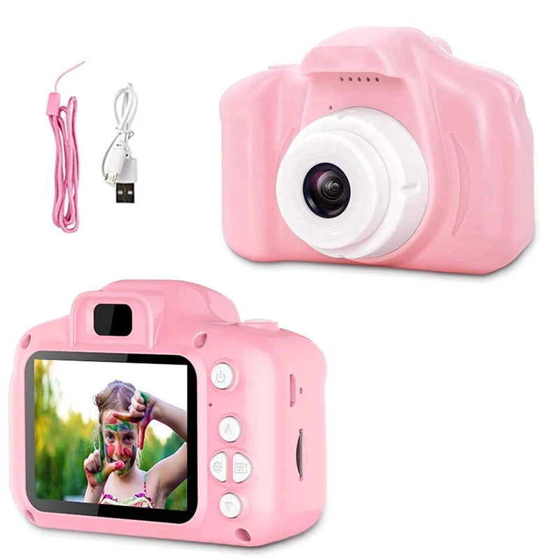 ZK30 Children'S Camera Waterproof 1080P HD Screen Camera Video Toys Kids Cartoon Cute Camera Outdoor Photography Toys