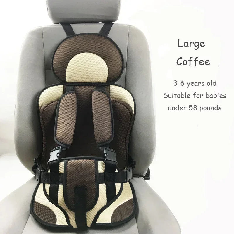 Adjustable Safety Seats for Children Baby Car Seat Accessories Breathable Chairs Mats Car Seat Cushion Baby Car Seat