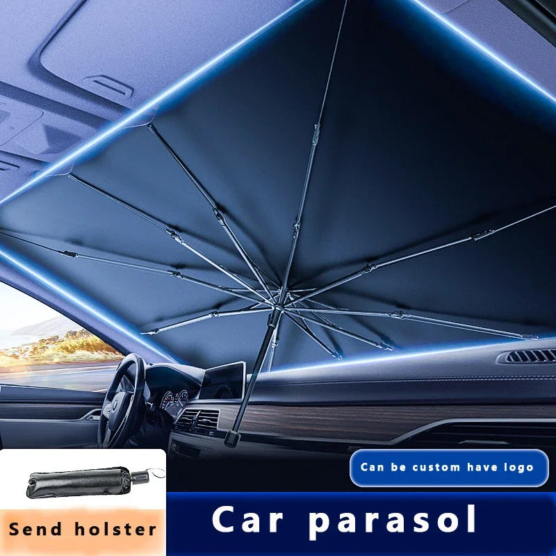 Sunshade Umbrella Sunshade Car Front Windshield Sunshade Car Sunshade Car with Sunshade Folding Sunscreen Sunshade