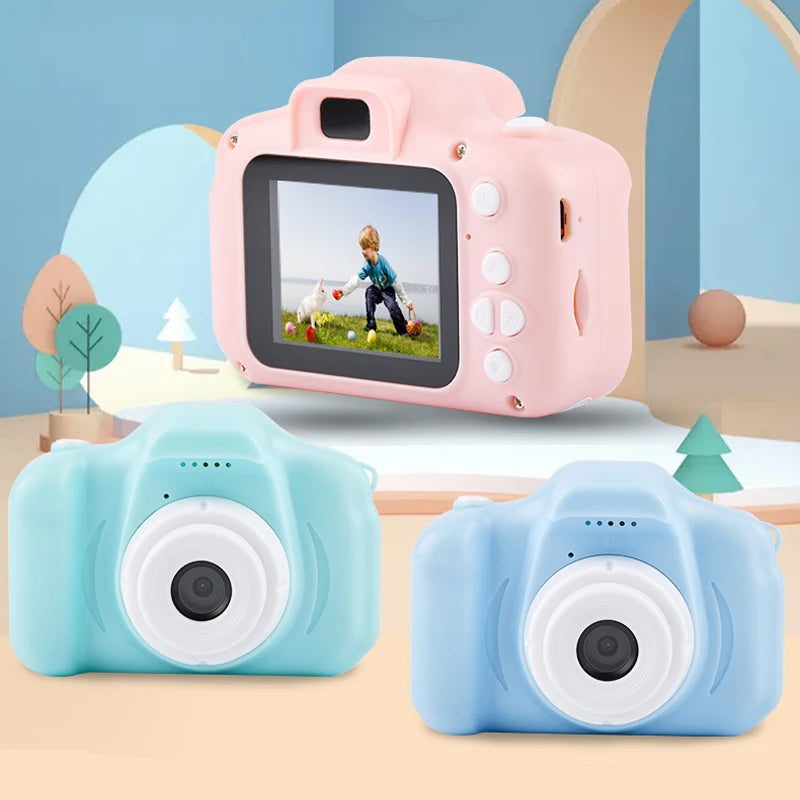 ZK30 Children'S Camera Waterproof 1080P HD Screen Camera Video Toys Kids Cartoon Cute Camera Outdoor Photography Toys