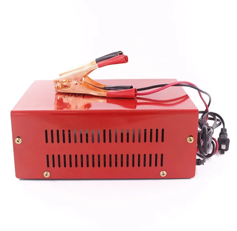 New 110-250V Truck Motorcycle Car Battery Charger Intelligent Pulse Repair Battery Charger 12V/24V