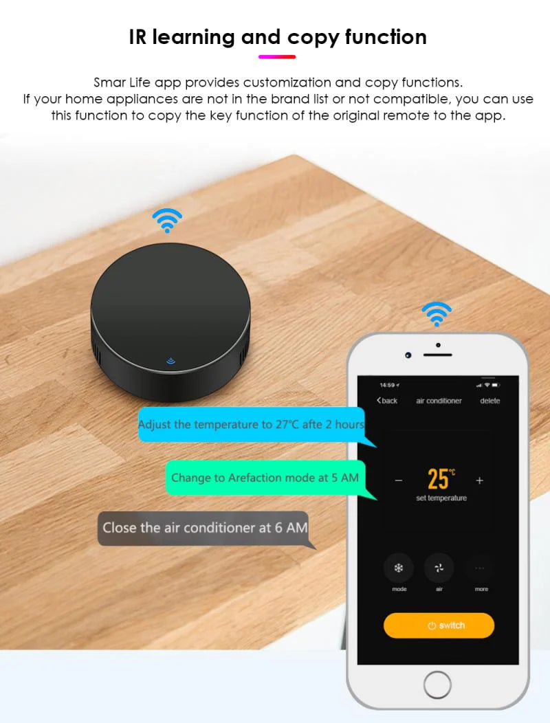 Smart Remote Control Smart Wifi