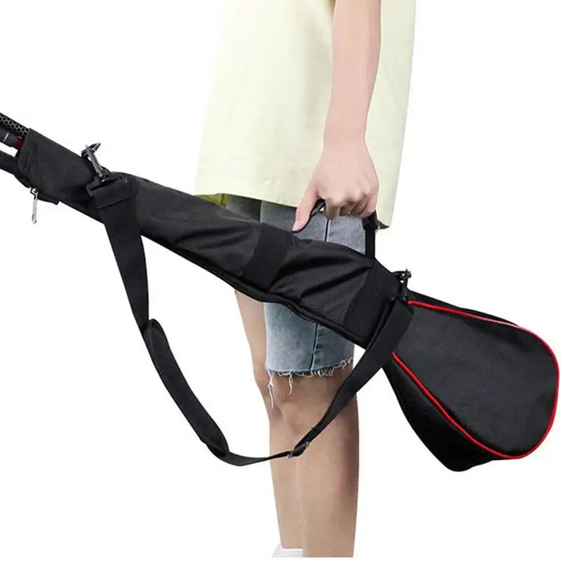 Golf Club Bag Foldable Lightweight Travel Bag for Golf Adjustable Sling Strap Golf Bag Outdoor Training Golf Club Carry Case