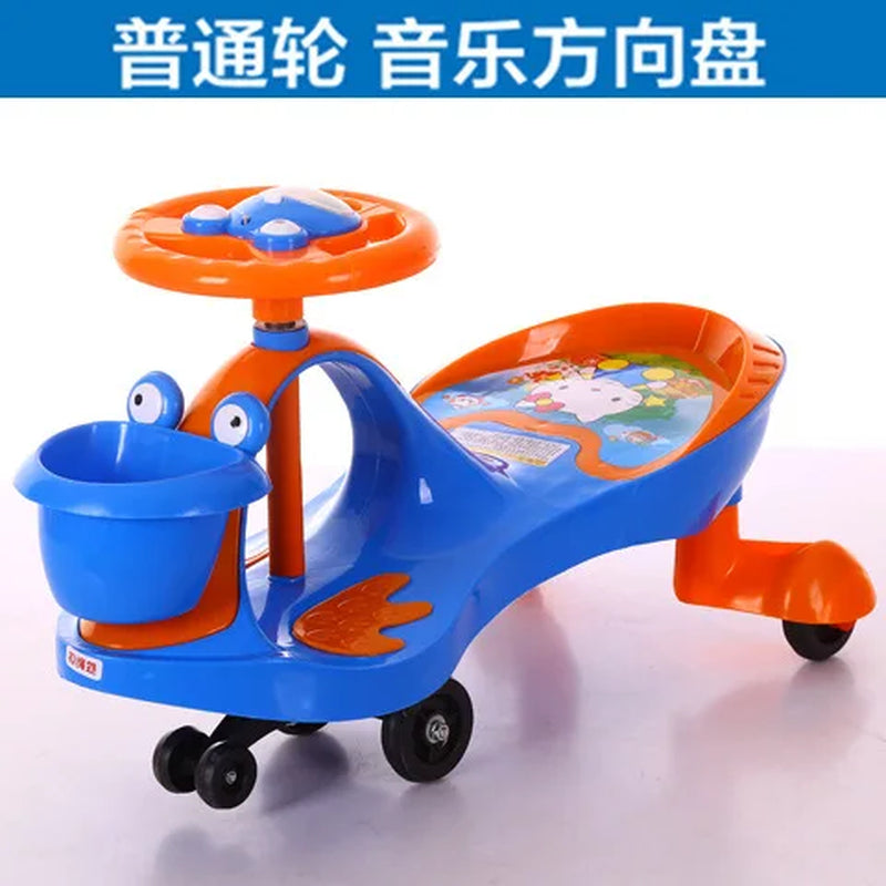 Children Twisted Car Balance Car Yo-Yo Car Universal Wheel Baby Sliding Toy New Swing Car Ride on Tricycle