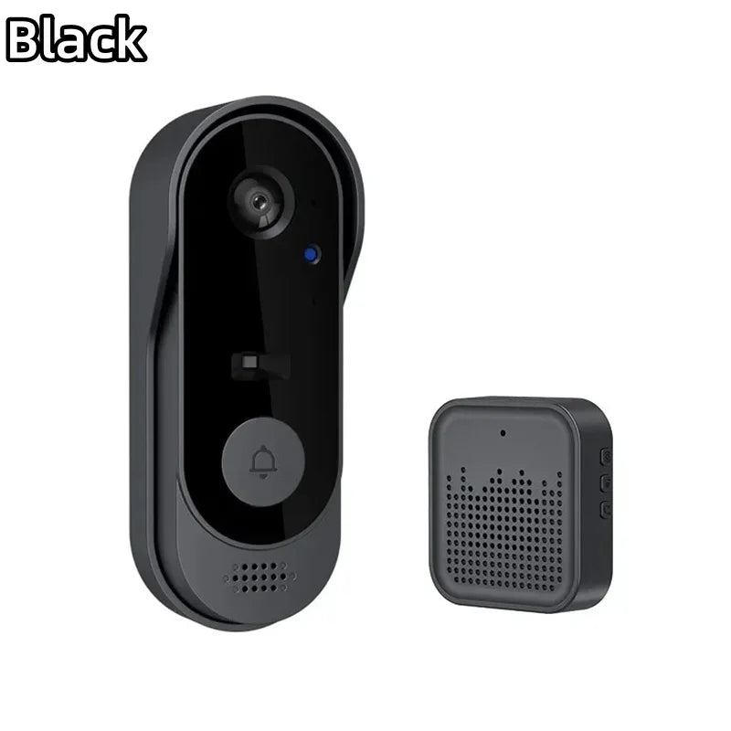 Smart Visual Wireless Doorbell Wifi Outdoor HD Camera Security Door Bell Night Vision Video Intercom Voice Change Home Monitor