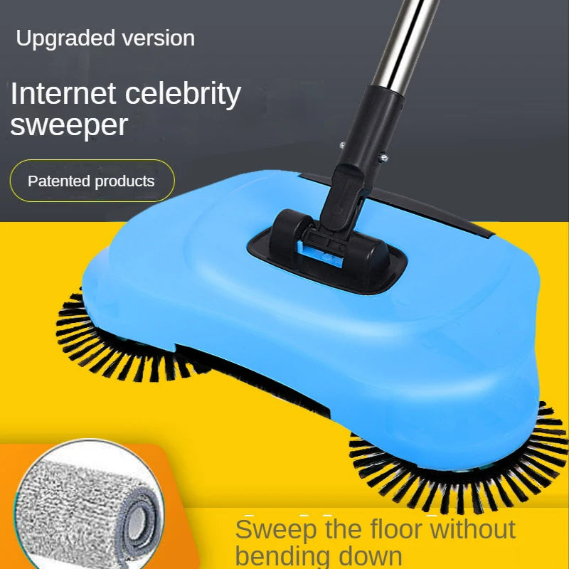 All-In-One Sweeping and Towing Machine Vaccum Cleaner Robot Dustpan Combination Home Vacuum Cleaners Hand Push Type Mop Broom