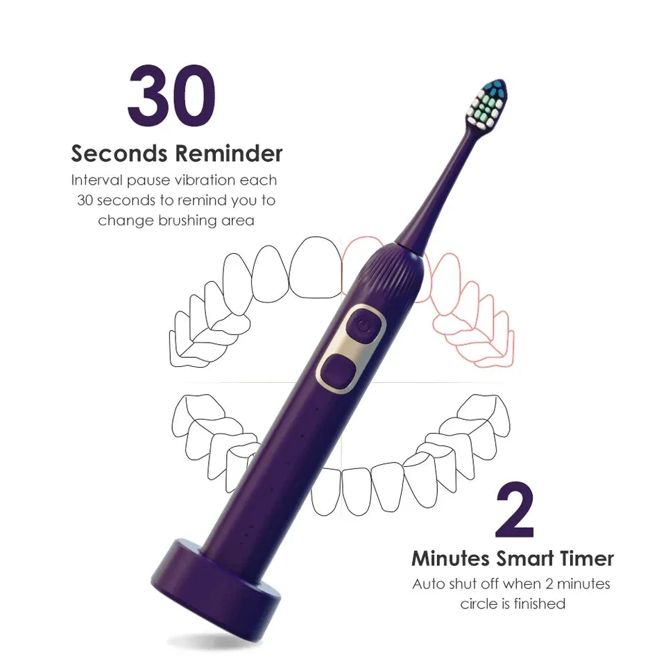 High-Quality Electric Toothbrush Efficient Cleaning IPX7 Ultrasonic Electric Toothbrush with Portable Box