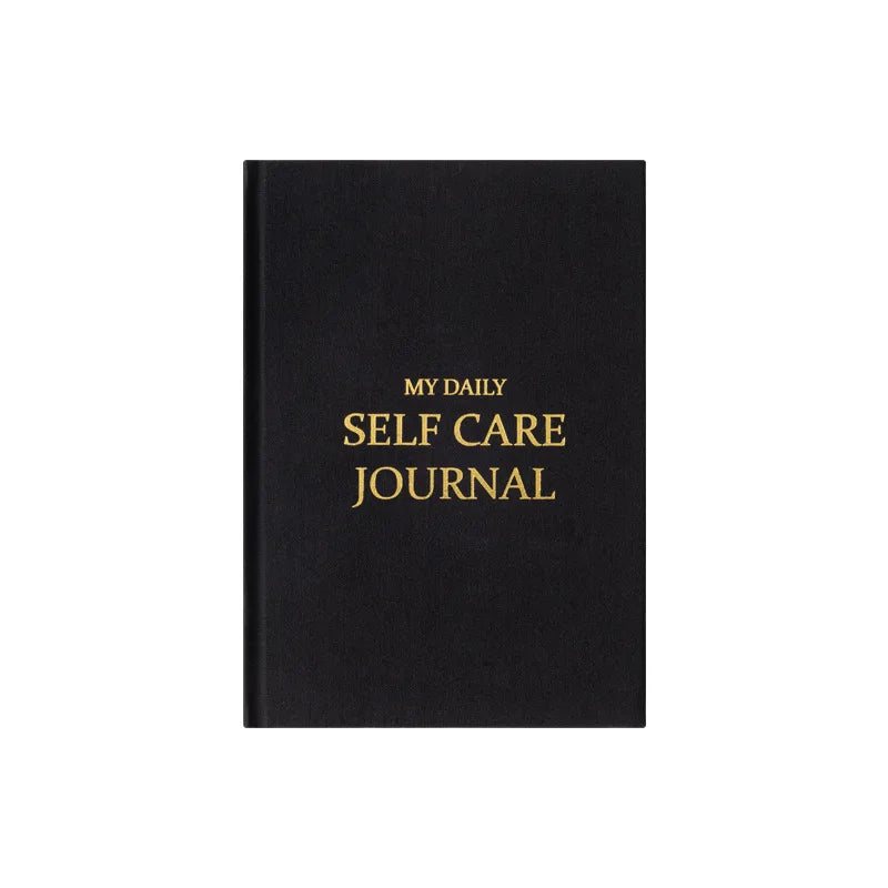 A5 SELF CARE JOURNAL Gratitude Diary Happiness Diary English Version Cloth Covered Hot Stamping Office Notebook