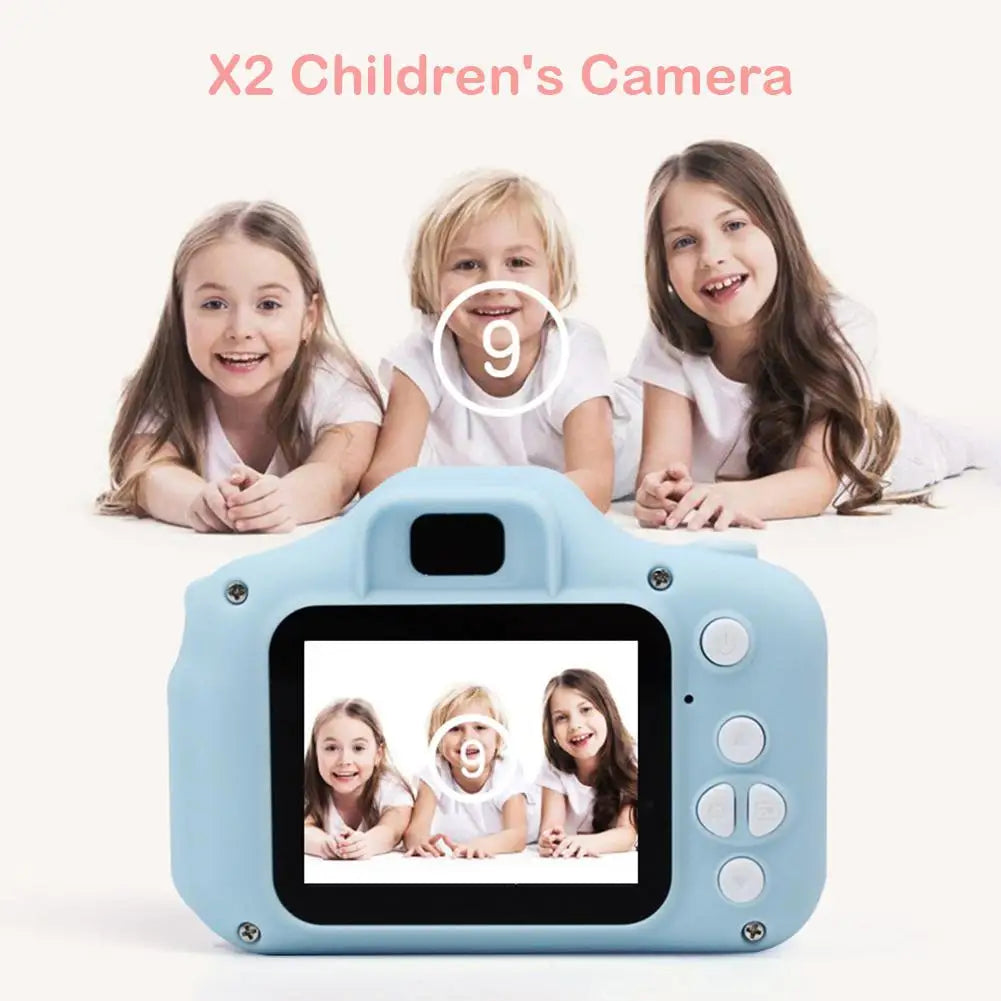 ZK30 Children'S Camera Waterproof 1080P HD Screen Camera Video Toys Kids Cartoon Cute Camera Outdoor Photography Toys