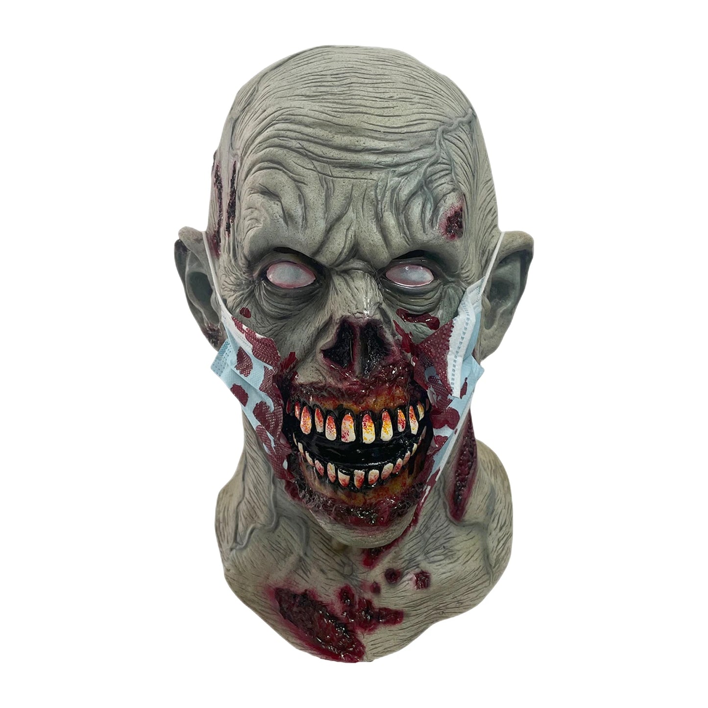 Halloween Zombie Headgear Halloween Horror Zombie Costume Accessories Cosplay Party Costume Accessories for Halloween Masquerade