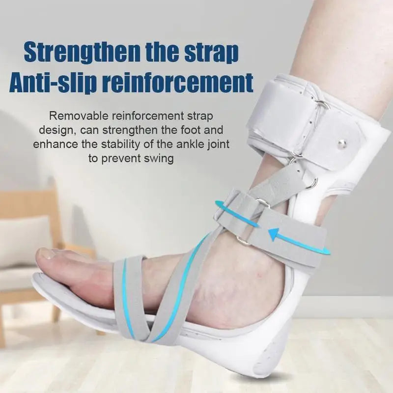 Afo Foot Drop Brace Splint Ankle Foot Orthosis Walking with Shoes or Sleeping for Stroke Hemiplegia Beauty Health