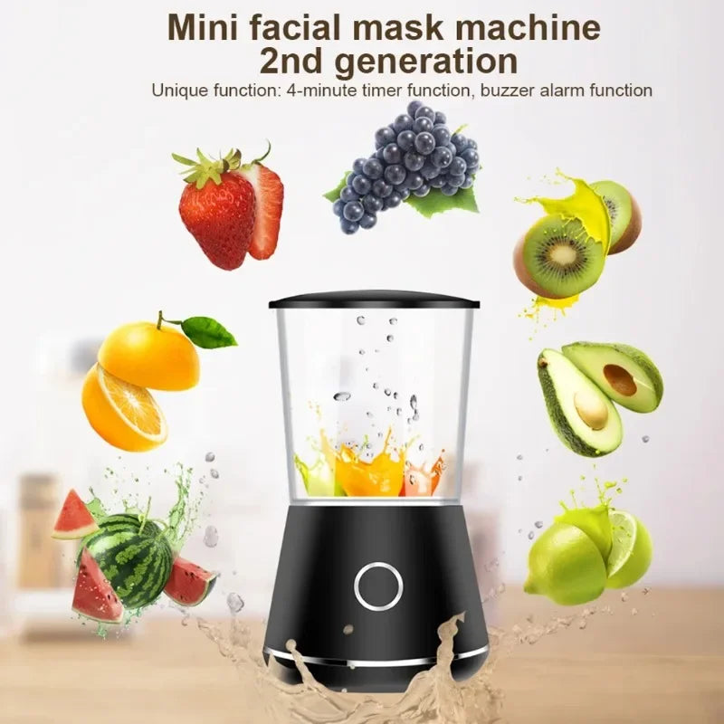 Face Mask DIY Maker Machine Electric Facial Instrument Fruit Natural Vegetable Collagen Self-Made Mask Rejuvenation Care