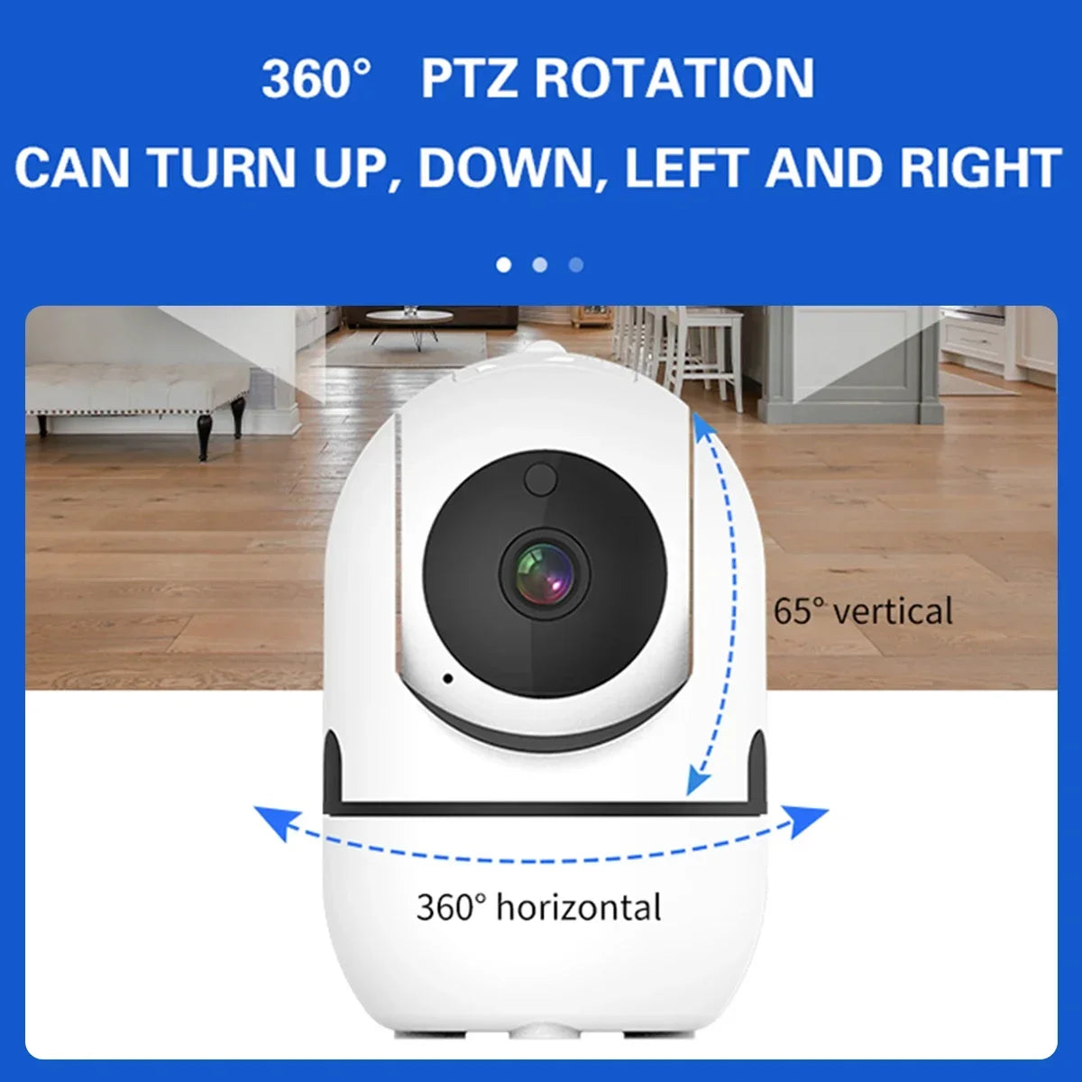 Wifi Surveillance Camera Baby Monitor 1080P CCTV HD Smart IP Security Camera Two Way Talk Night Vision Intelligent Tracking