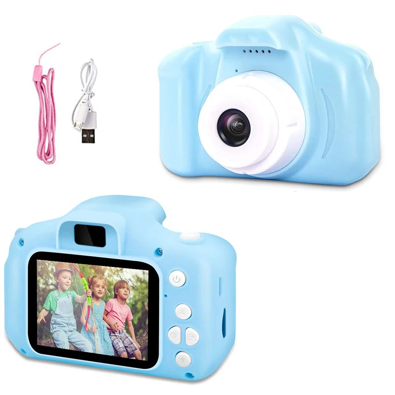 ZK30 Children'S Camera Waterproof 1080P HD Screen Camera Video Toys Kids Cartoon Cute Camera Outdoor Photography Toys