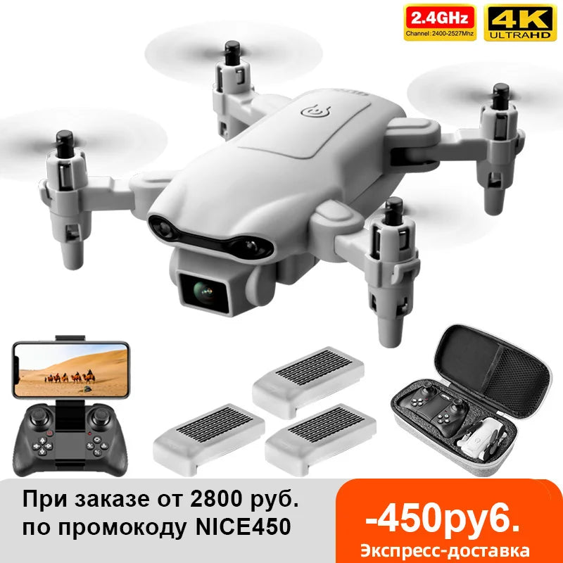 New V9 Mini Drone 4K Profession HD Wide Angle Camera 1080P Wifi Fpv Drone Dual Camera Height Keep Drones Camera Helicopter Toys