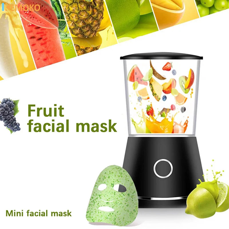 Face Mask DIY Maker Machine Electric Facial Instrument Fruit Natural Vegetable Collagen Self-Made Mask Rejuvenation Care