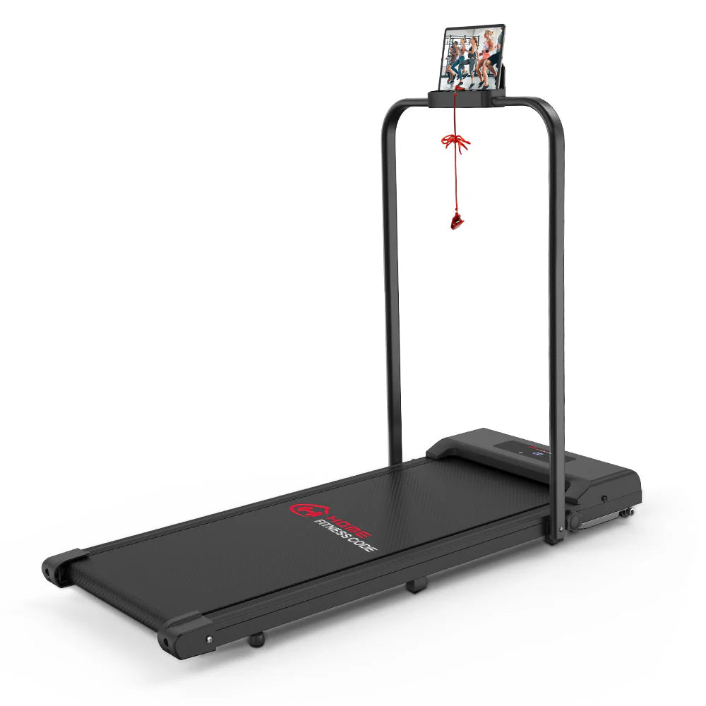 Space Saving Motorised Treadmill Walking Machine with LCD Display