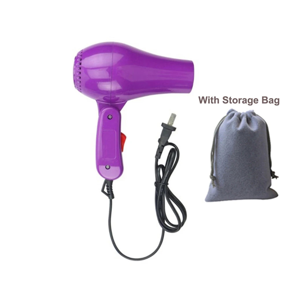 Foldable Traveller Hair Dryer Mini Hair Blow Dryer 850W Traveller Hair Dryer Compact Blower Power