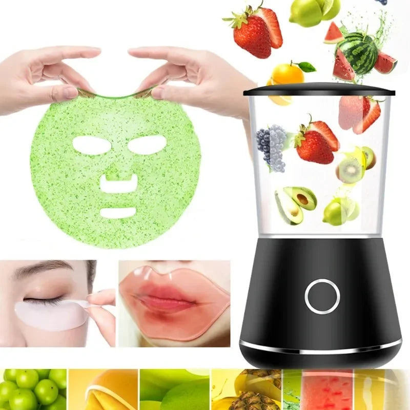 Face Mask DIY Maker Machine Electric Facial Instrument Fruit Natural Vegetable Collagen Self-Made Mask Rejuvenation Care