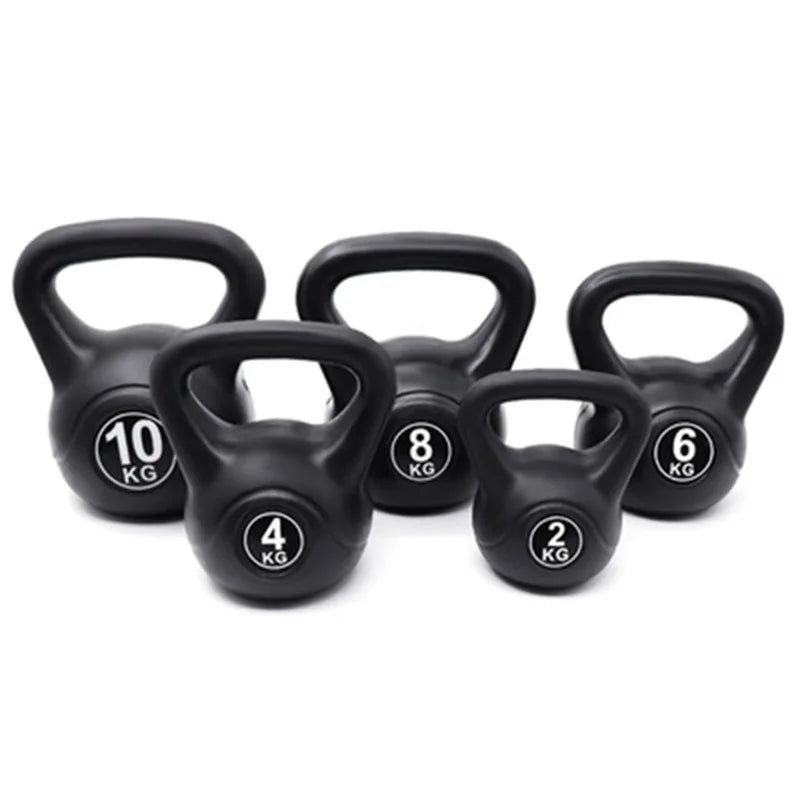 2Kg/4Kg/6Kg/8Kg/10Kg Fitness Cement Kettlebell Weightlifting Fitness Equipment for Men and Women Strength Training Kettlebells