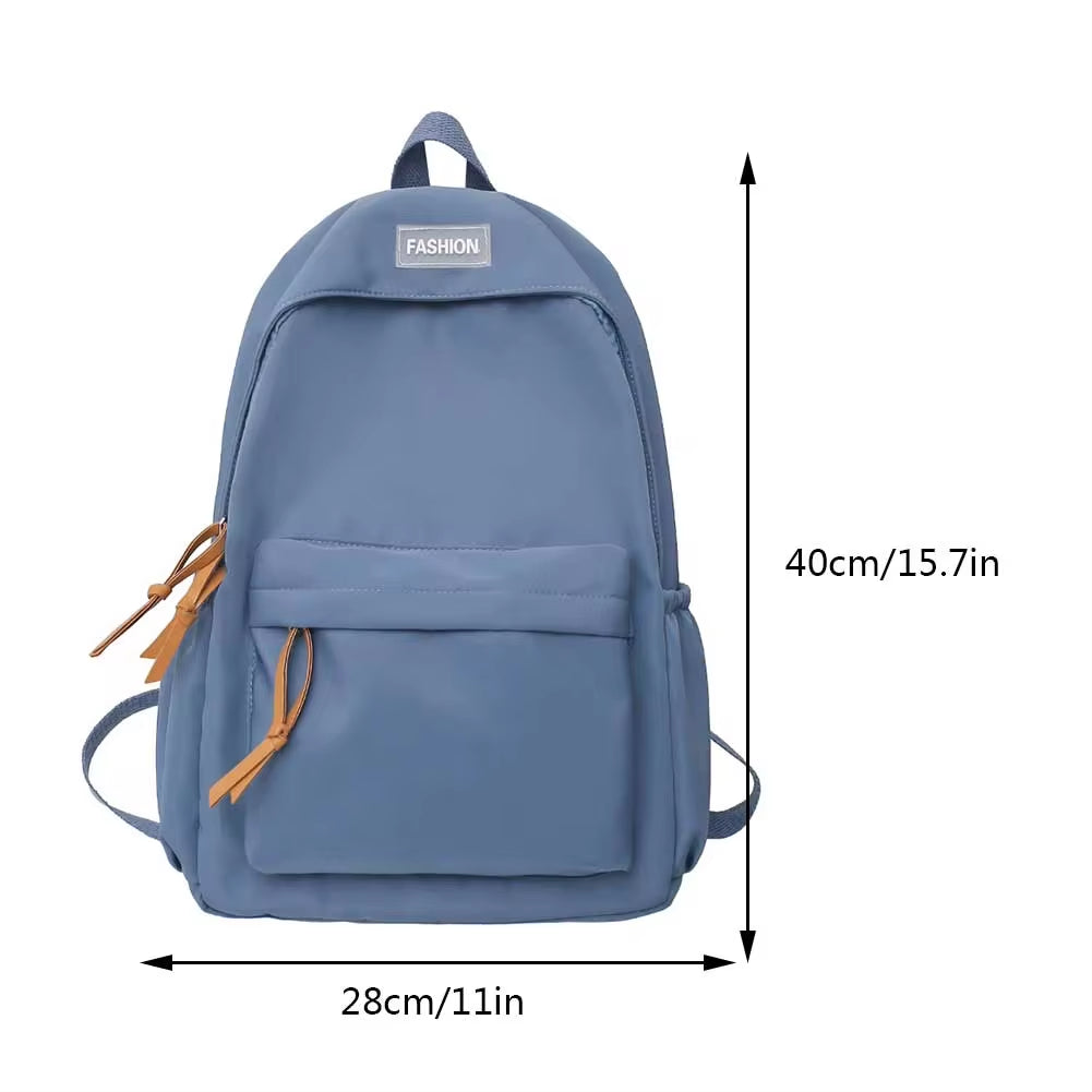 Women Backpack Casual Candy Color Student School Bag Large Capacity Fashion Backpack for Office Travel School Korean Backpack