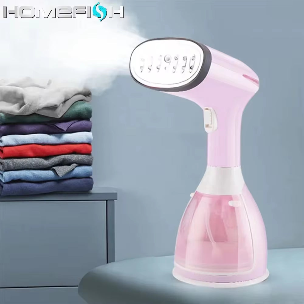 Garment Steamers 280Ml Handheld Fabric Steamer 7 Holes 20 Seconds Fast-Heat 1500W Garment Steamer for Home Travelling Portable