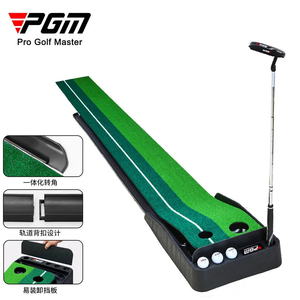 2021 Plastic Interior Golf Training Aids Putter Trainer Practice Set Putter Practice Pad TL004